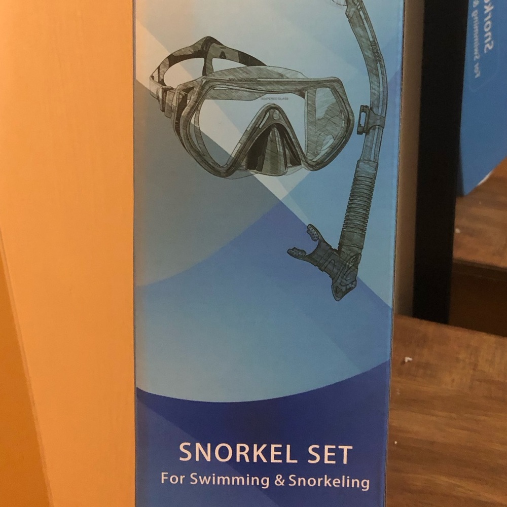 Brand new snorkel set